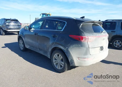 2017 Kia Sportage Lx из США, поврежденный, VIN KNDPMCAC6H7033200